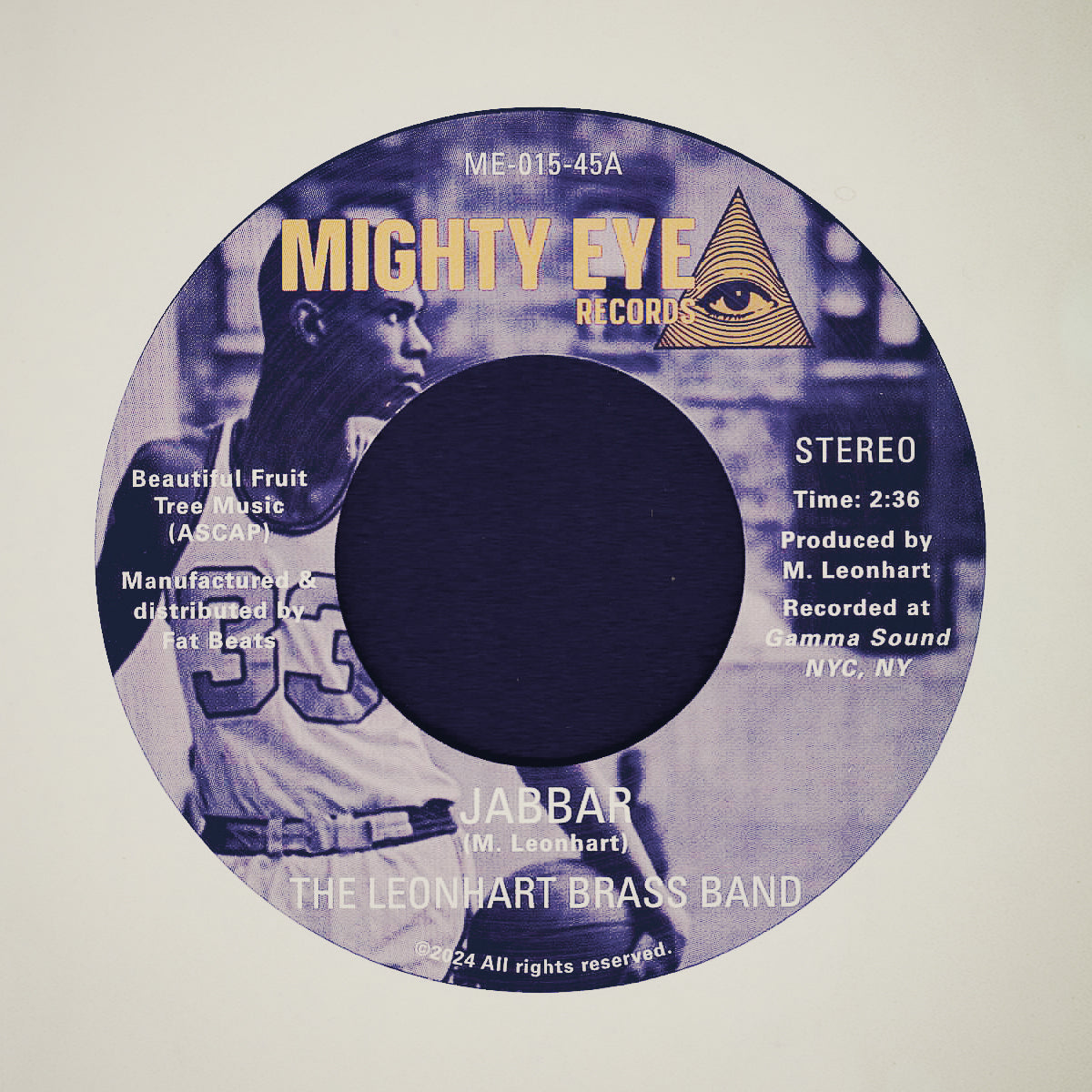 Leonhart Brass Band "Jabbar" b/w "The Iceman"